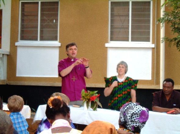 +Brian Castle (Bishop of Tonbridge - Diocese of Rochester) Blesses the New Maternity Wing