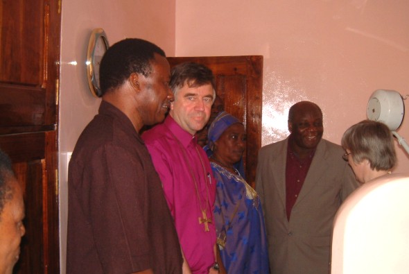 The Offical Guests inspect the New Delivery Suite