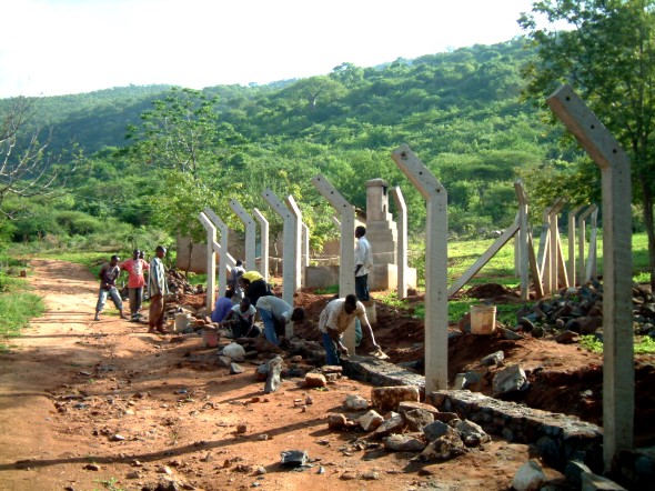 Incinerator Compound Fencing