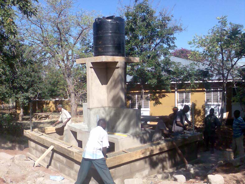 The Laundry under construction