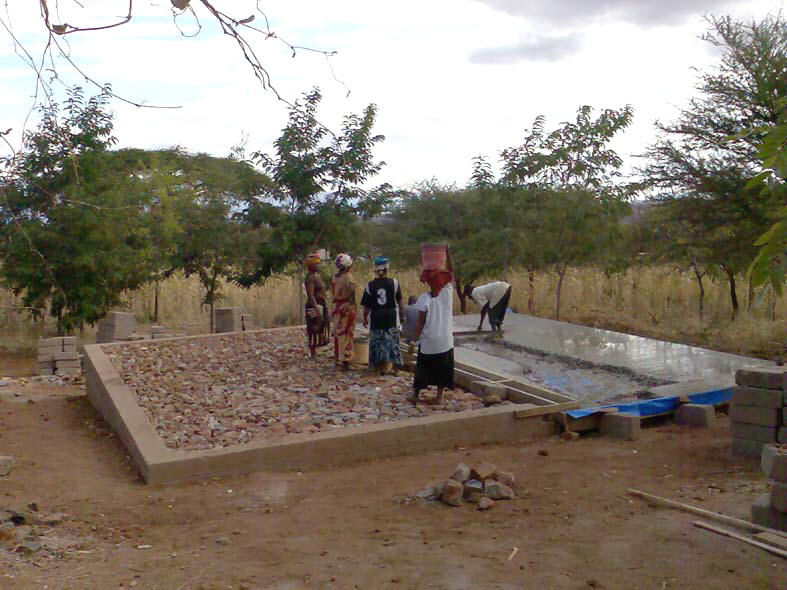 Laying of Cookhouse & Store Sub-floor