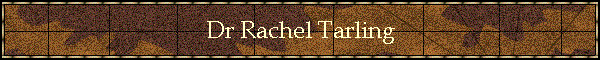 Dr Rachel Tarling