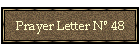 Prayer Letter Nº 48