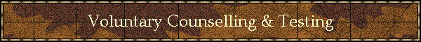 Voluntary Counselling & Testing