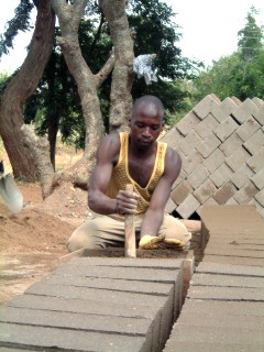 One of 4,000 hand made Blocks!