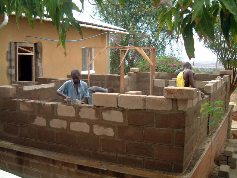 Superstructure Walls under Construction