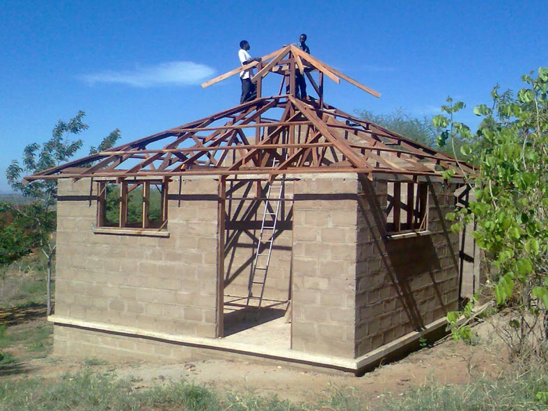 Erection of Cupola frame