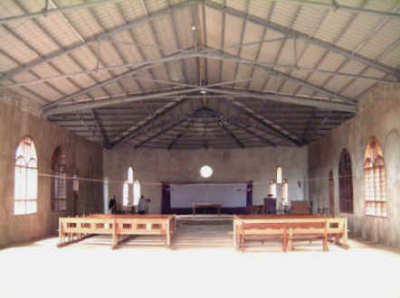 Internal view of All Saints Cathedral, Ving'hawe